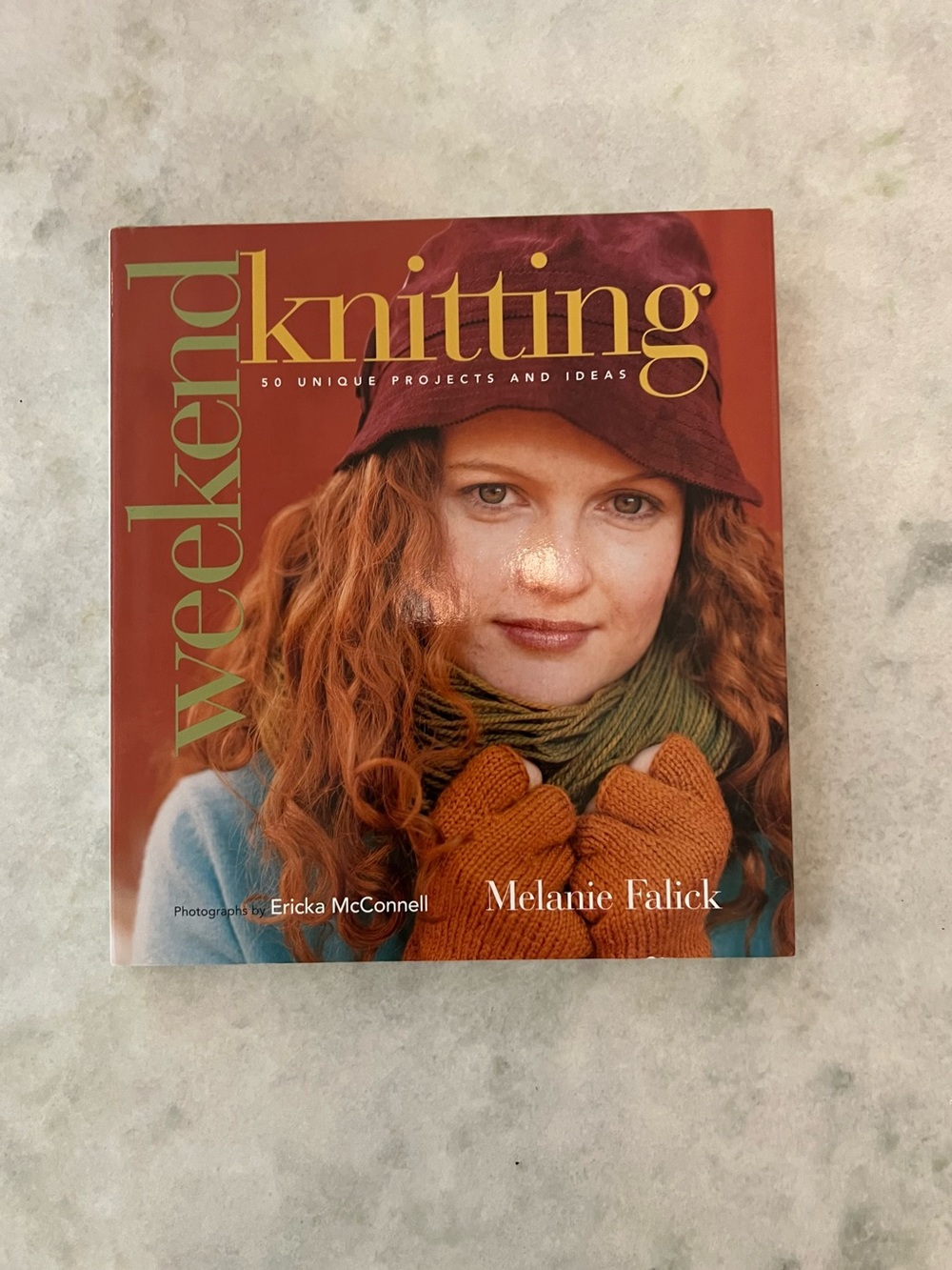 Weekend Knitting by Melanie Falick - Rust & Green Cover
